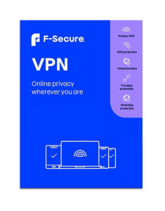 F-Secure FREEDOME VPN - 3 laitteelle / 1 vuosi - sähköinen lisenssi